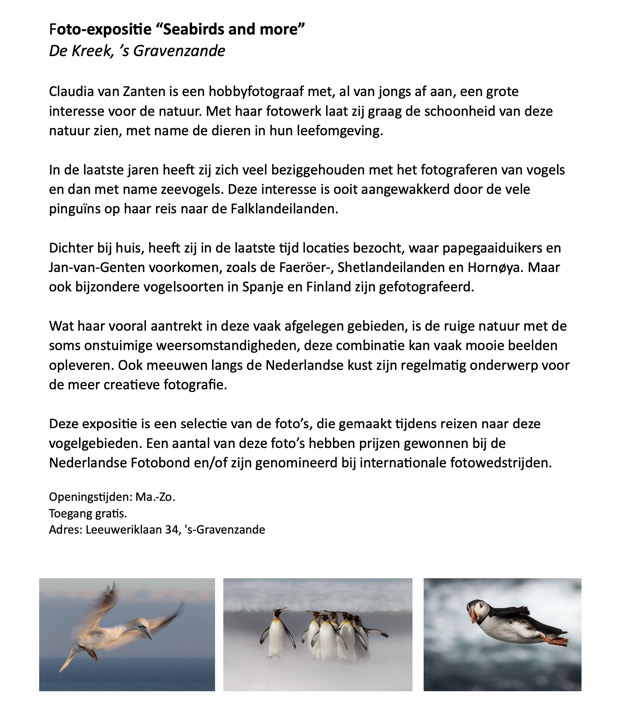 2023 Expo Pamplet Seabirds and more